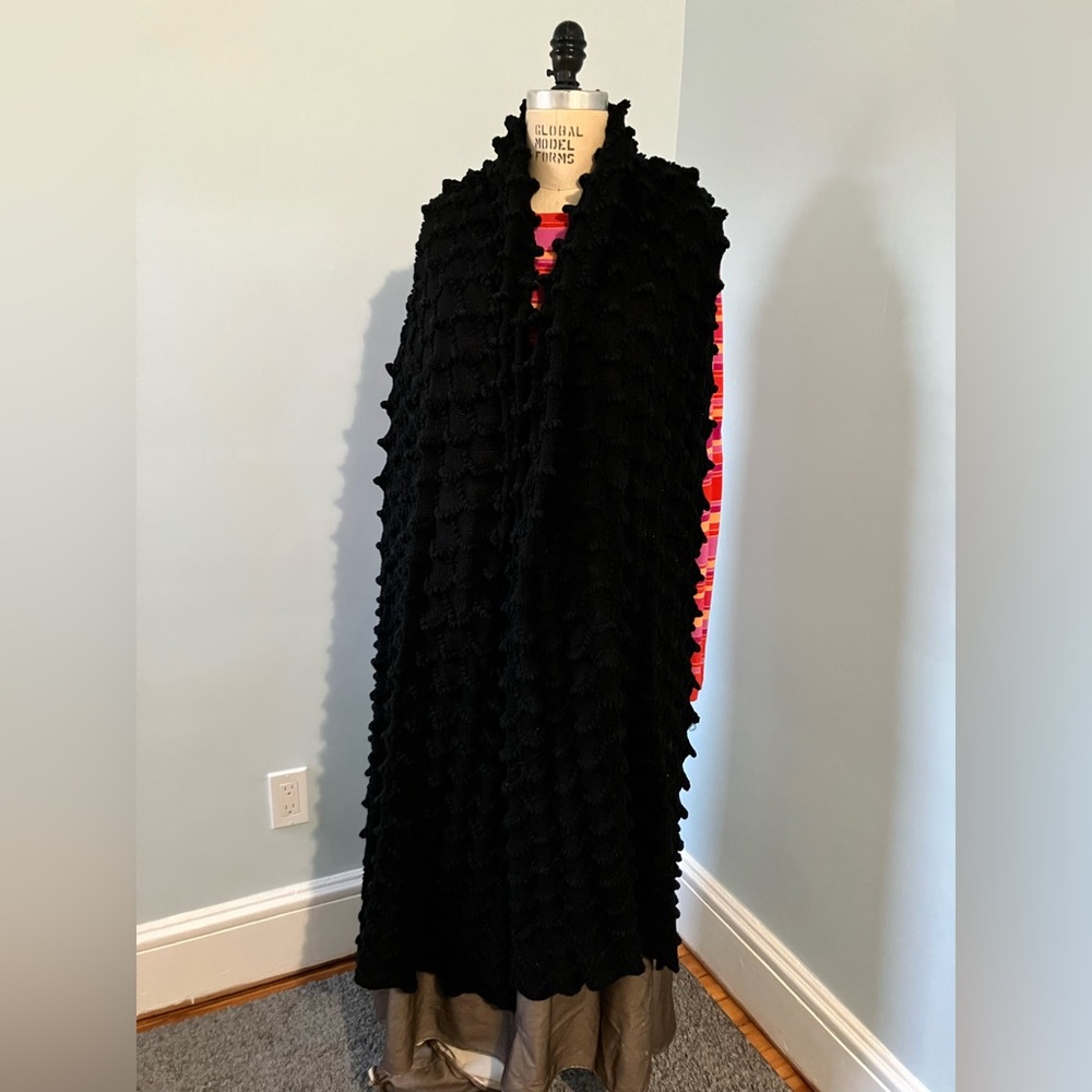 Textured mermaid fish scale pattern scarf - Picture 2 of 5